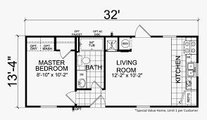 Trying to decide what floor plan to go with when shopping for your mobile home is challenging due to the number of options available. Thrifty Two Bedroom Single Wide Mobile Home Floor Plans Hd Png Download Kindpng