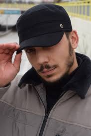 Military Hat Castro Hat Roxy Castro Military Cap Black Swimwear Galore US