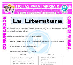 Este podr ser hecho con una lapicera, un tubo, un frasco de perfume pequeo, siempre haciendo que tenga el lastre (el peso para que no gire la lapicera, o se de vuelta). Que Es La Literatura Para Quinto De Primaria Fichas Para Imprimir
