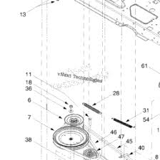Figure 17 21 electric pto clutch pto idler bracket (mounted on tractor) model1018 _deck left hand pulley. Cub Cadet 1800 13ak608h101 Drive System Shank 39 S Lawn Cub Cadet