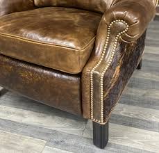 American Heritage Laredo Big Man's Recliner in leathers shown