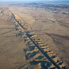 The San Andreas Fault Of California San Andreas Fault San Andreas Geology