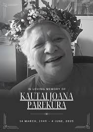 Invitation from Marion's family.