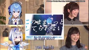 Nakiri, ayame, nakiri ayame, ayame nakiri, hololive, holo, live, vtuber, vtubers, anime. Suisei And Kanata Hololive D4dj Collab Stream Youtube