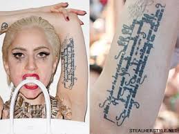 And every age group of people admire. Lady Gaga S Tattoos Meanings Steal Her Style