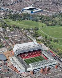 A liverpooli klub 52 888 fő befogadására alkalmas arénát. Anfield Goodinson Park Liverpool Stadium Liverpool Wallpapers Liverpool Football Club Wallpapers