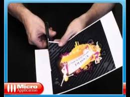 Autocollants Format A4 Micro Application Youtube