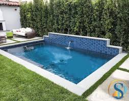 This example of a plunge pool is probably the coolest looking option you can think of. Plunge Swimming Pools Santa Monica Burbank Thousand Oaks Ca Symphony Pools