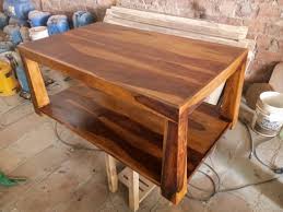 Solid Wooden Coffee Table Made Of Sheesham Wood With Teak Finish Solidwood Furniture Te Coffee Table Rectangle Reclaimed Wood Coffee Table Coffee Table Wood