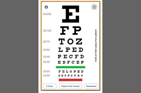 39 actual test your vision eye chart