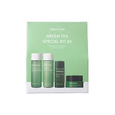 Green tea is really good job on moisturizing and. Innisfree Green Tea Special Kit Ex Belle