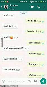10 Chat Wa Pacar Minta Putus Ini Bikin Senyum Nyesek Brilio Net Line Today