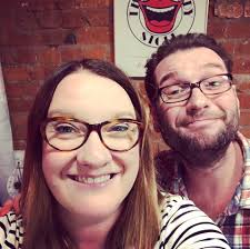 Always a pleasure to gig with my husband, the very funny Gary Delaney. Give  him a follow. 😍😍😍
