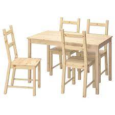 INGO / IVAR Mesa e 4 cadeiras, pinho - IKEA