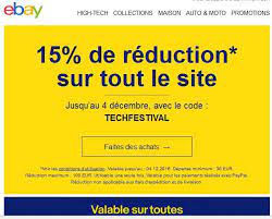 Paypal is currently the standard for payment processing on ebay, and its fee structure is also straightforward. Ebay 15 De Reduction En Plus Sur Tout Le Site Supers Affaires Hightech Bons Plans Et Astuces Pour Economiser