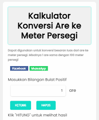 Meter dan hektar merupakan salau satu jenis satuan ukuran luas yang biasanya dipakai untuk menyatakan satuan dasar dari hektar adalah are, lalu satu are memiliki nilai 100 meter persegi. Are Ke Meter Persegi