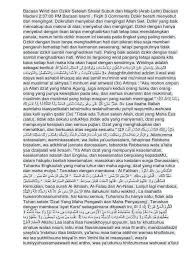 Mar 06, 2021 · posting pada bahasa indonesia ditag 9 doa setelah sholat fardhu, apa bacaan ketika bangun dari ruku, arti makna bid ah menurut muhammadiyah, bab shalat pdf, bacaan dzikir setiap saat, bacaan i'tidal dan artinya perkata, bacaan iftitah, bacaan setelah sholat tarawih, bacaan shalat idul fitri muhammadiyah, bacaan shalat menurut muhammadiyah. Wirid Setelah Sholat Pdf