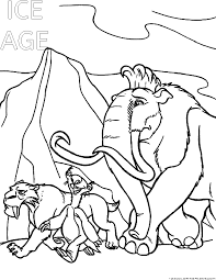 The film was met with mostly positive reviews and was a box office success, starting a series with three sequels, ice age 2: Ice Age Coloring Pages