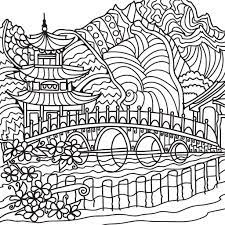 These last few weeks, you may have seen that i have shared a gorgeous set of free adult coloring pages with you. Japanese Coloring Book For Adults Garden Coloring Pages Cute Coloring Pages Pattern Coloring Pages