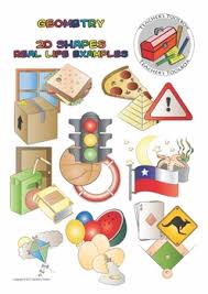 Geometry 2d Shapes Real Life Example Clip Art 22 Pngs For 8 Different Shapes 2d Shapes Geometry Teaching Math Strategies