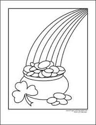 St Patricks Day Coloring Page St Patrick S Day Crafts St Patricks Crafts Coloring Pages