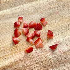 If the berry is too large for her hand, cut in half, leaving 2 large chunks. How To Cut Strawberries For Baby Led Weaning Jenna Helwig