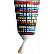 Vase Vintage Francais De Capron En Ceramique 1950 Design Market Vase Vintage Francais Ceramique