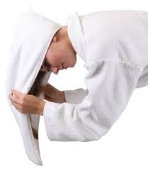 Once you know how to it is super easy to wear and will dry you hair much f. Hair Turban Fast Drying Hair Wrap Towel 100 Cotton Colour White