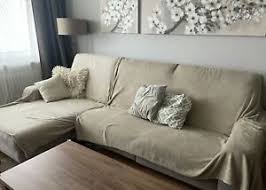 Ikea cover set for backabro sofa bed with chaise in hylte white 803.233.98. Sofauberwurf Ikea Mobel Gebraucht Kaufen Ebay Kleinanzeigen