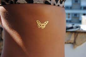 In march 2021, ephemeral tattoo studio officially opened for business in new york city. Gold Ink Tattoos Permanent Type And Placement F Gold Henna Ø­Ù†Ø§ Gold Mehndi Ø­ Ù† Ø§Ø¡ More Pi Tatuagem De Metal Tatuagem De Ouro Tinta Para Tatuagem