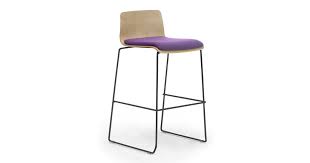 Manufactured from finest quality wood, these wooden elephant stools are known for their elegant design, perfect finish and durability. Modern Wooden Bar Stool With Padded Seats Leyform