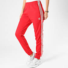 Adidas Pantalon Jogging Femme Gf0208 Rouge Laboutiqueofficielle Com