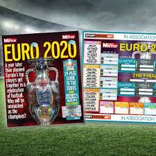 13 june 202113 june 2021. Euro 2020 Wallchart Download Yours For Free With All The Fixtures And Tv Times Mirror Online