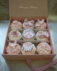 Pin By Gail Michael On Cupcakes Toppers Baby Baby Girl Cupcakes Baby Cupcake Cupcake Gift