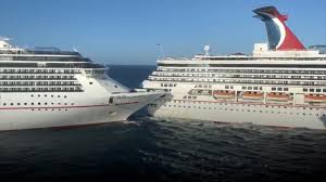 Watch two Carnival cruise ships collide in Mexico