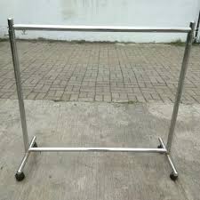 Jemuran baju terbaik dengan model bulat, unik minimalis, dapat dilipat atau gantung dari aluminium, plastik, stainless, keluaran lion star, ikea jemuran baju merupakan salah satu perlengkapan rumah tangga yang penting. Jual Jemuran Baju Jemuran Gawang Stainless Jakarta Barat Niaga Plast Tokopedia