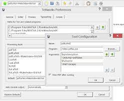 Download How To Enable Shell Escape In Texworks Tex Latex Stack Exchange