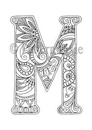 This hand drawn range of alphabet letters for coloring will get your creative juices flowing! Fancy Letter J Coloring Pages For Adults