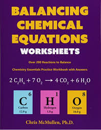 How to identify each type. Balancing Chemical Equations Worksheets Over 200 Reactions To Balance Chemistry Essentials Practice Workbook With Answers Mcmullen Chris 9781941691076 Amazon Com Books