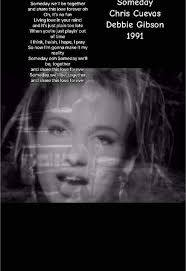 Chris Cuevas Debbie Gibson Someday
