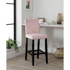 Buy Argos Home Winslow Velvet Tall Bar Stool Pink Bar Stools Argos Tall Bar Stools Bar Stools Pink Bar Stools