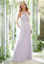 modern and sophisticated chiffon bridesmaid dress morilee