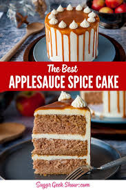 Super Moist Applesauce Spice Cake Recipe Applesauce Spice Cake Cake Lemon And Coconut Cake