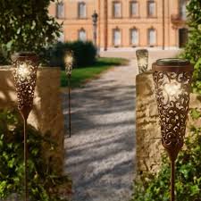 Solarleuchte Barock Ca 100 Cm Hoch Durchmesser Ca 11 Cm Solarleuchten Outdoor Dekorationen Wegbeleuchtung