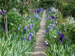 Source My French Country Home Gorgeous Photo Of Monet S Garden From Another Favorite Blog Monet Garden Giverny French Country Garden My French Country Home