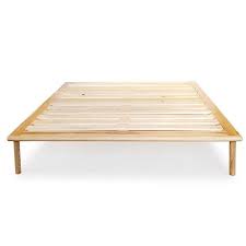 Platform Bed No 4 Ash Bed Frame With Dovetail Detail Etsy Bed Frame Solid Wood Bed Wood Beds