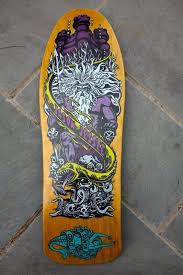 Santa Cruz Neptune 2 Jason Jessee 1989 Model Skateboard Art Skate Art Skateboard
