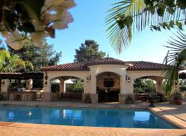Maybe you would like to learn more about one of these? Spanish Colonial Revival Style Pool Cabana In Santa Barbara Mediterranean Pool Santa Barbara By Santa Barbara Home Design Houzz