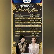 Miftah's tv atta halilintar dan aurel hermansyah akan menikah hari ini. Catat Tanggalnya Ini Rangkaian Prosesi Menuju Hari Bahagia Atta Aurel