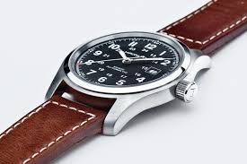 New hamilton h70535081 khaki field automatic green canvas strap 42mm case watch. The New Hamilton Khaki Field Mechanical Watch Watchbandit